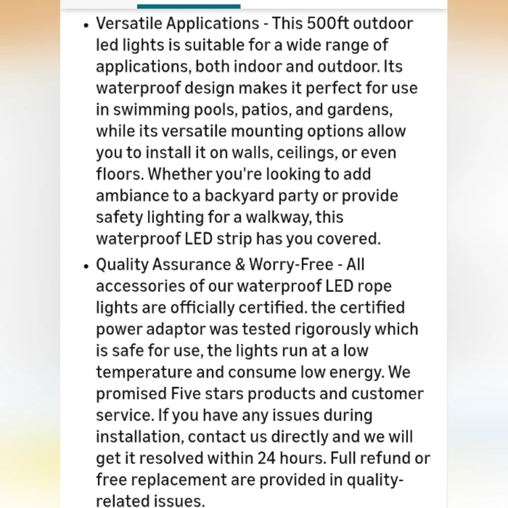 Waterproof LED Lights - 500FT Roll - Picture 9 of 9